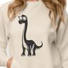 Artistic Brachiosaurus Illustration - Free PDF