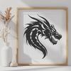 Creative Dragon - Laser Cutter SVG