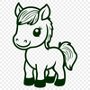 Horse Image In DXF File Format For Free Download