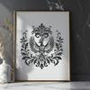 Ornate Pheonix Decal