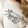 Creative Shrimp - DXF For Commercial Use