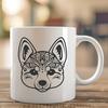 Ornate Shiba Inu PNG - Free Commercial Use Download