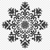 Ornate Snow In PDF And PNG