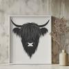 Cow Template In SVG, PNG, PDF And DXF File Formats