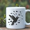 Beautiful Flying Bird Decal