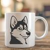 Free Husky In SVG, PNG, PDF And DXF File Formats - Free