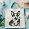 Laying Welsh Corgi Vector Image - PDF Free Download