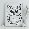 Creative Owl - Craft PNG