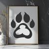 Unique Paw - SVG For Commercial Use