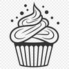 Artistic Cupcake Digital Art