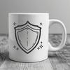 Protective Symbol: A High-Quality Vector Shield Design Vector shield design illustration, suitable for commercial or personal use in various formats including PDF, DXF, and PNG.