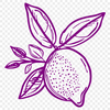 Artistic Lemon In SVG - Free Download