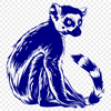 Lemur Printable Artwork In DXF File Format For Free Download