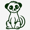 Cute Meerkat - PDF For Commercial Use