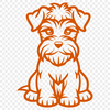 Free Unique Miniature Schnauzer Vector Image PDF - Commercial Use