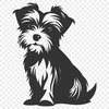 Creative Morkie In DXF - For Free Download, Commercial Use