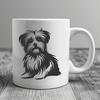 Morkie In SVG & DXF