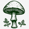 Beautiful Mushroom - PDF For Commercial Use