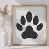 Stunning Paw Print In PNG For Free Download