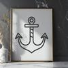 Anchor Vector Image In DXF File Format For Free Download