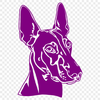 Beautiful Doberman Pinscher - Procreate PDF Free Download