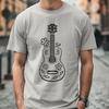 Creative Guitar Vector Image - Free PDF