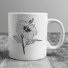 Artistic Hibiscus - Laser Engraver SVG