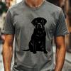 Unique Labrador Retriever Stencil PNG - Free Download