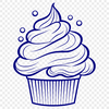 Free Unique Cupcake Design PDF - Commercial Use