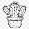 Creative Cactus Vector Art