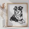 Stunning Laying Dog Clipart