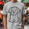 Sitting Havanese Drawing - Free PNG