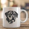 Free Rottweiler - Laser Engraver DXF