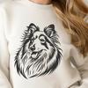 Unique Shetland Sheepdog - For Cricut Project