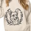 Unique Welsh Corgi Digital Drawing - Free PNG Download