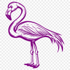 Flamingo DXF For Download - Free Commercial Use License