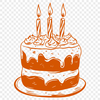 Stunning Birthday Cake In SVG, PNG, PDF And DXF File Formats - Free