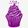 Cupcake Digital Art In SVG File Format For Free Download