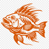 Creative Fish SVG, PNG, PDF And DXF Files