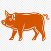 Stunning Pig Vector Art In SVG For Free Download