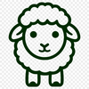 Artistic Sheep SVG, PNG, PDF And DXF Files