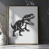 Free Unique T Rex Decal