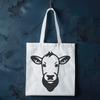 Beautiful Cow In SVG - Free Download