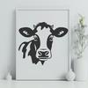 Free Cow Vector Illustration