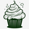 Free Creative Cupcake Template