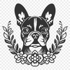 Floral Dog - For Glowforge Project