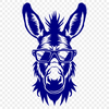 Free Creative Donkey Vector Drawing