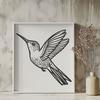 Beautiful Hummingbird Printable Artwork