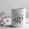 Stunning Bee - DXF For Commercial Use