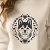 Artistic Shiba Inu In PNG Format - Free Download